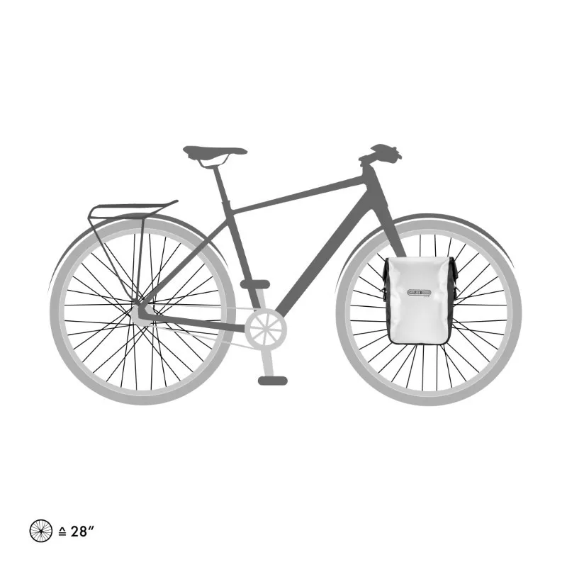 Ortlieb Sport-Roller City 25L Pannier Bags - White-1